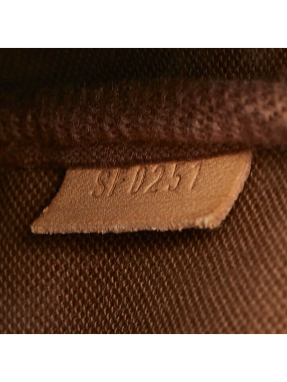 Louis Vuitton Monogram Mini Pochette Pouch Handbag Brown Leather - Picture 8 of 8